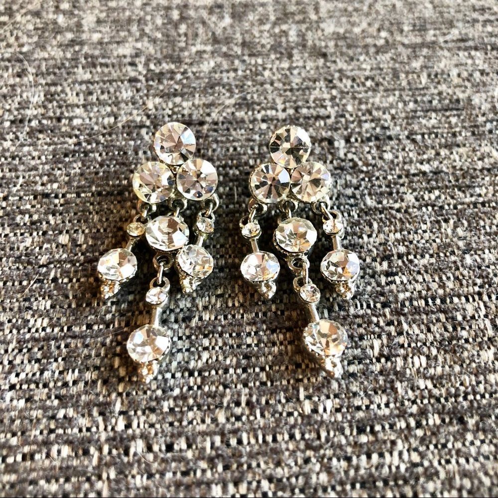 BITTER SWEET Bridal Cubic Zirconia Earrings